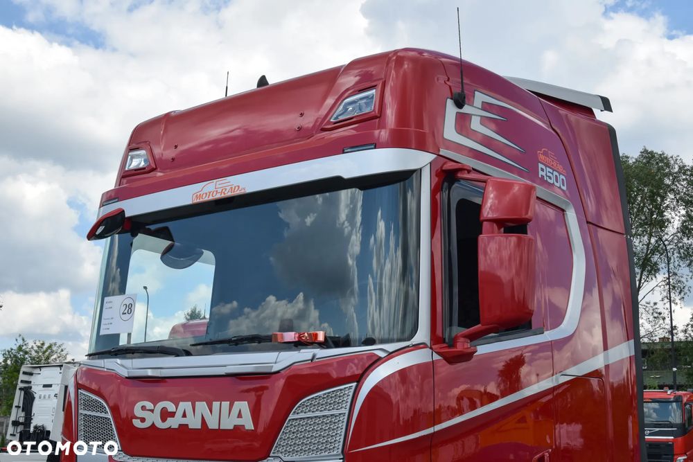 Scania R500 / FULL AIRMATIC / HYDRAULIKA / RETARDER / KLIMATYZACJA POSTOJOWA / ACC / KLIMA / FULL LEDY / 2021 / SERWISOWANA / SPROWADZONA - 11