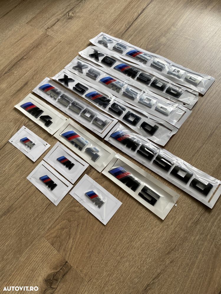 Embleme Emblema Logo Semn Scris X5 X6 M50d M4 M5 M 550d M Aripi - 2