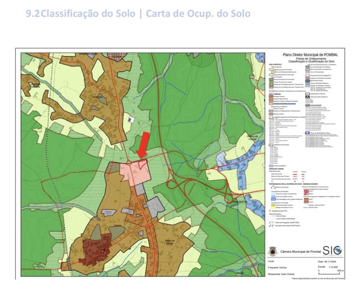 Terreno urbanizável no Carriço, Pombal - Grande imagem: 2/9