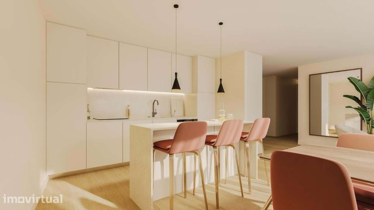 Apartamento T1 | Varanda | Jardim Comum | Bonfim | Porto - Grande imagem: 4/6