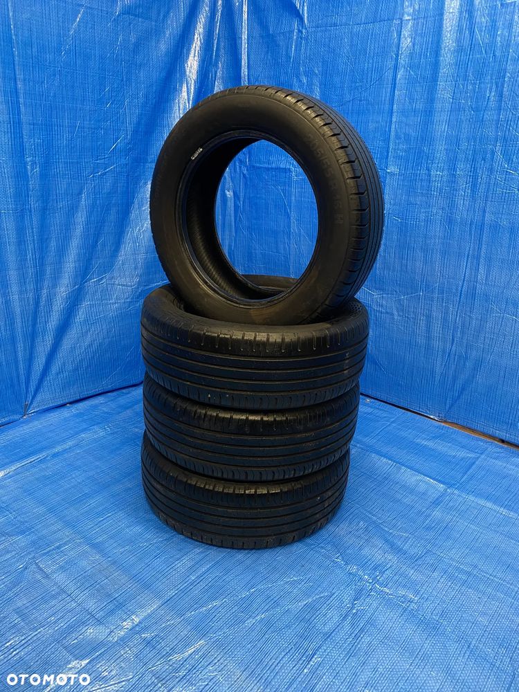 OPONA 16 OPONY LETNIE LATO KOMPLET OPON 4SZT CONTINENTAL CONTI ECO CONTACT 205/55R16 91H BIEŻNIK 6,8mm - 5