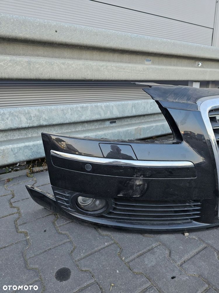 ZDERZAK PRZOD PRZEDNI AUDI A8 D3 LIFT 05-10 4E0807437AA KOLOR LZ9W - 3