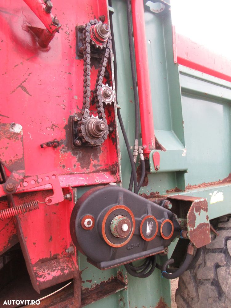 Altul MIG - Remorca de imprastiat Gunoi/Balegar 14T SIAM - 8