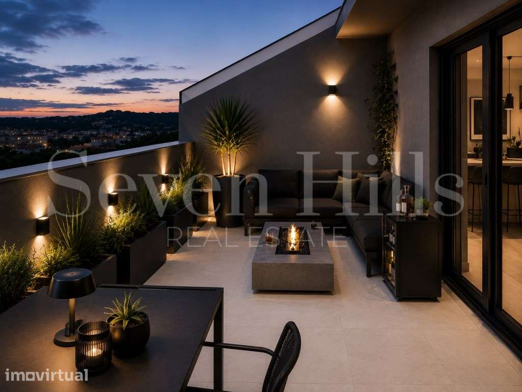 Apartamento T0 com Terraço - Último Piso - Grande imagem: 4/6