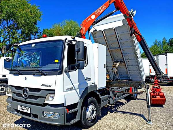 Mercedes-Benz Atego 1318N Wywrotka Żuraw Dżwig HDS Fassi F95