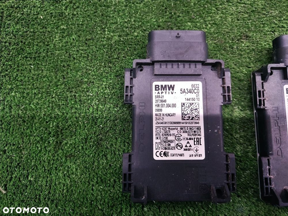 Moduł zmiany pasa ruchu BMW G20 G01 G15 G05 RADAR SRR-01 5A340C0 - 2