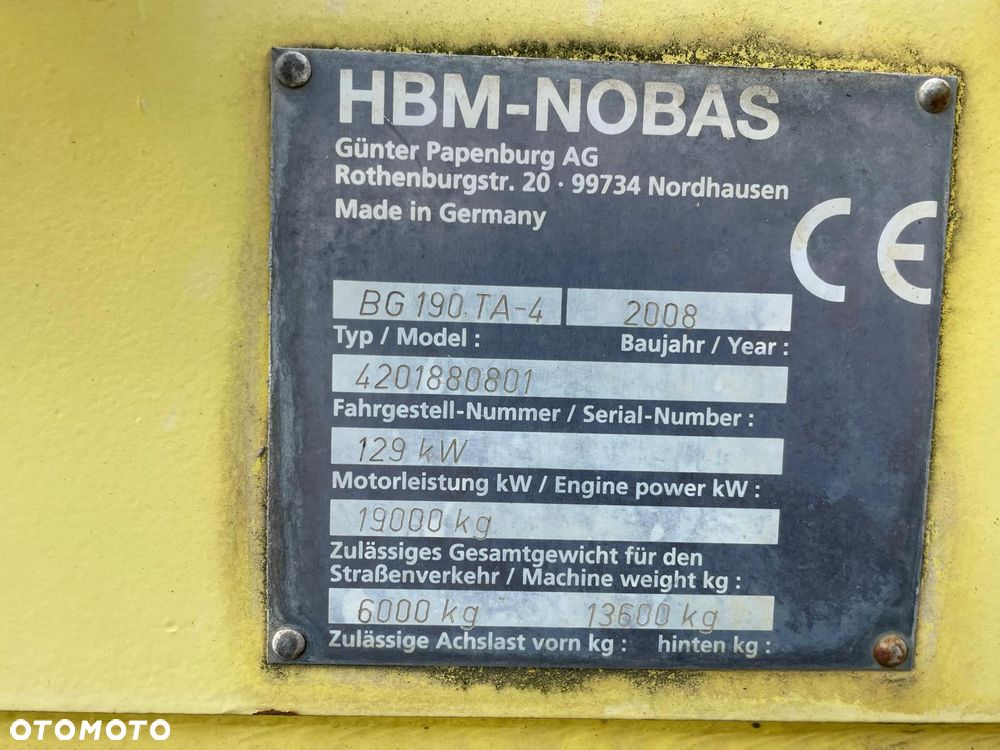 HBM BG 190.TA-4 - 6