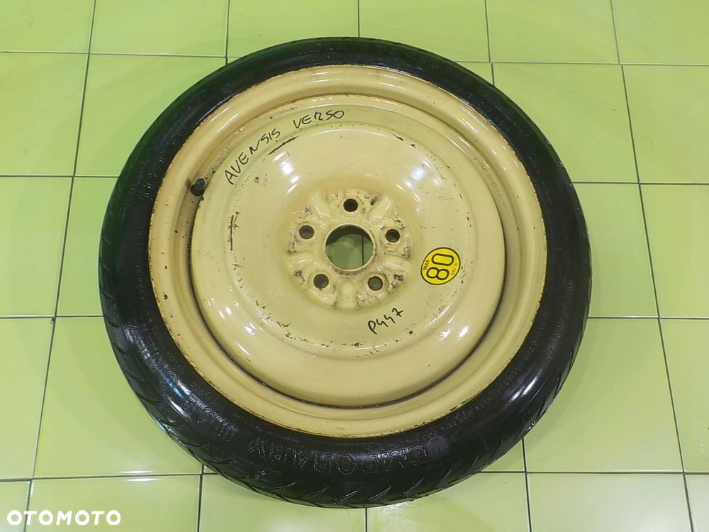 TOYOTA AVENSIS VERSO kolo dojazdowe 125/70/17 5x114,3 - 1