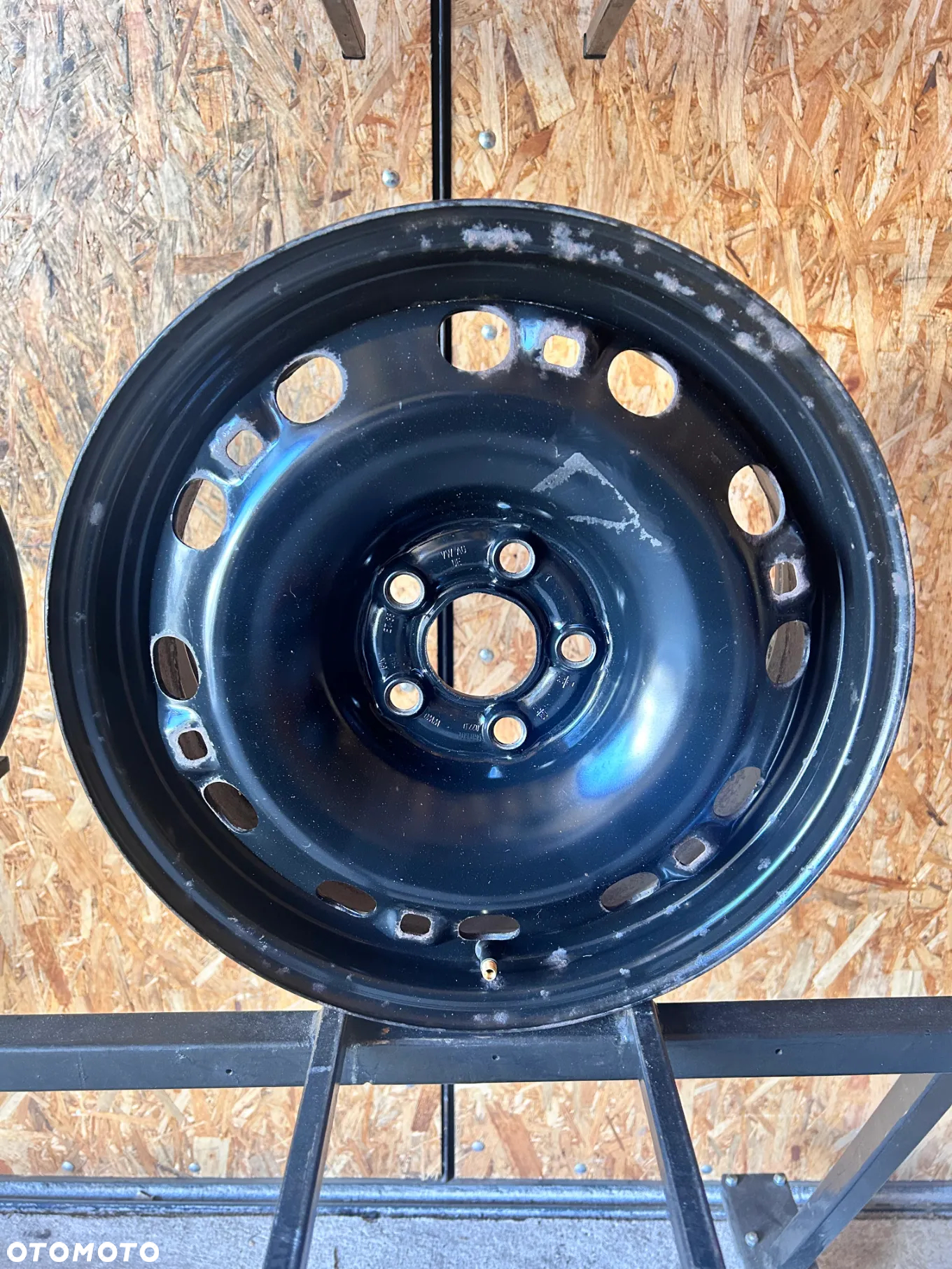4 FELGI STALOWE VW POLO , GOLF 4 , SKODA FABIA , SEAT IBIZA 15'' 6J  ET38 - 5