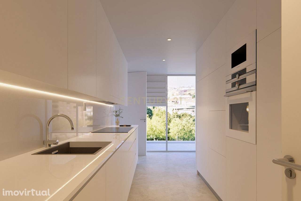 Condomínio do Sobreiro | T3 com 168m2 em Matosinhos, Senhora da Hora, - Grande imagem: 3/44