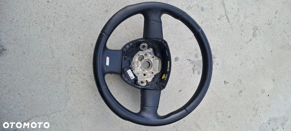 Kierownica 3-Ramienna Skórzana Czarna Audi A3 A4 A6 4F0419091BS 4F0124A - 1