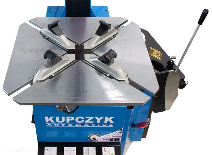 Wulkanizacja Montażownica do kół KM-528 PRO Runflat Wyważarka KW-663 PRO Kupczyk - 8
