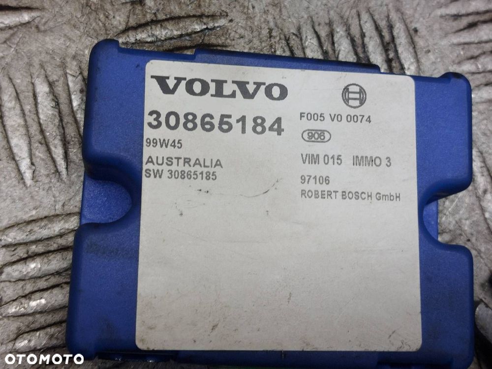 ZESTAW STARTOWY VOLVO V40 S40 I 1.6 16V P30616812 30865184 30857627 - 3
