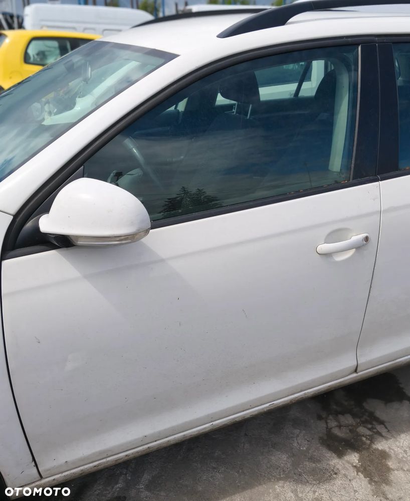 VW GOLF VI 10r DRZWI LEWY PRZÓD LEWE PRZEDNIE GOŁE LB9A - 1