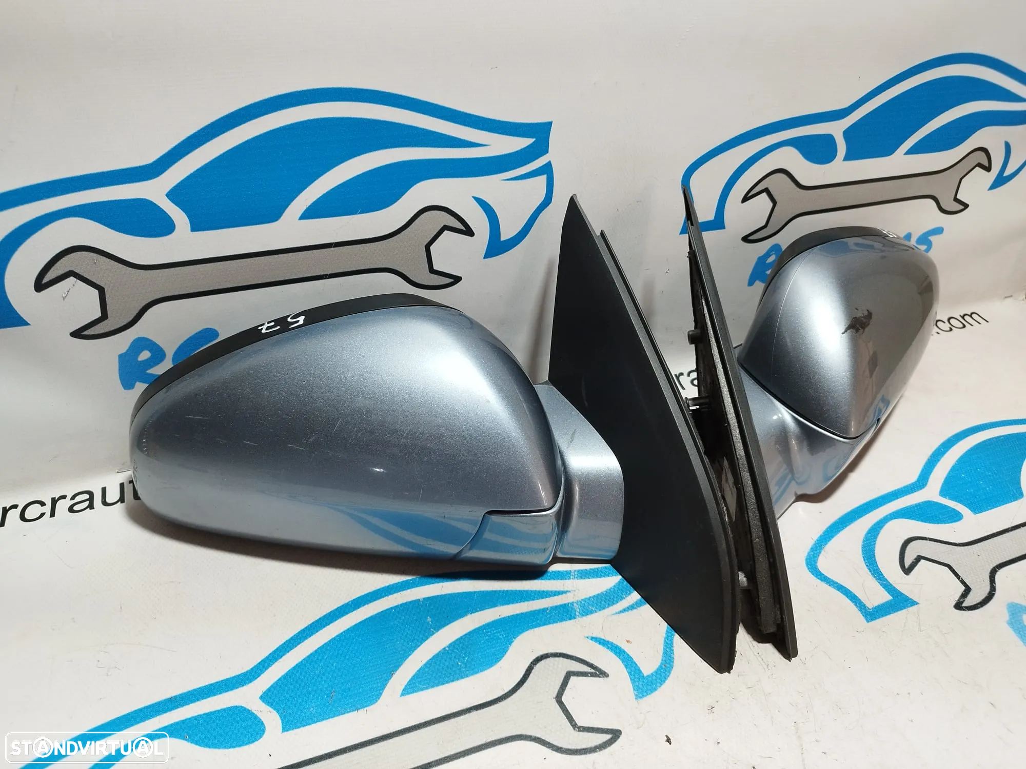 ESPELHO RETROVISOR ESQUERDO DIREITO OPEL VECTRA C GM24436145 24436145 GM24436147 24436147 OPEL SIGNUM ELETRICO AQUECIDO ESPELHOS RETROVISORES - 2