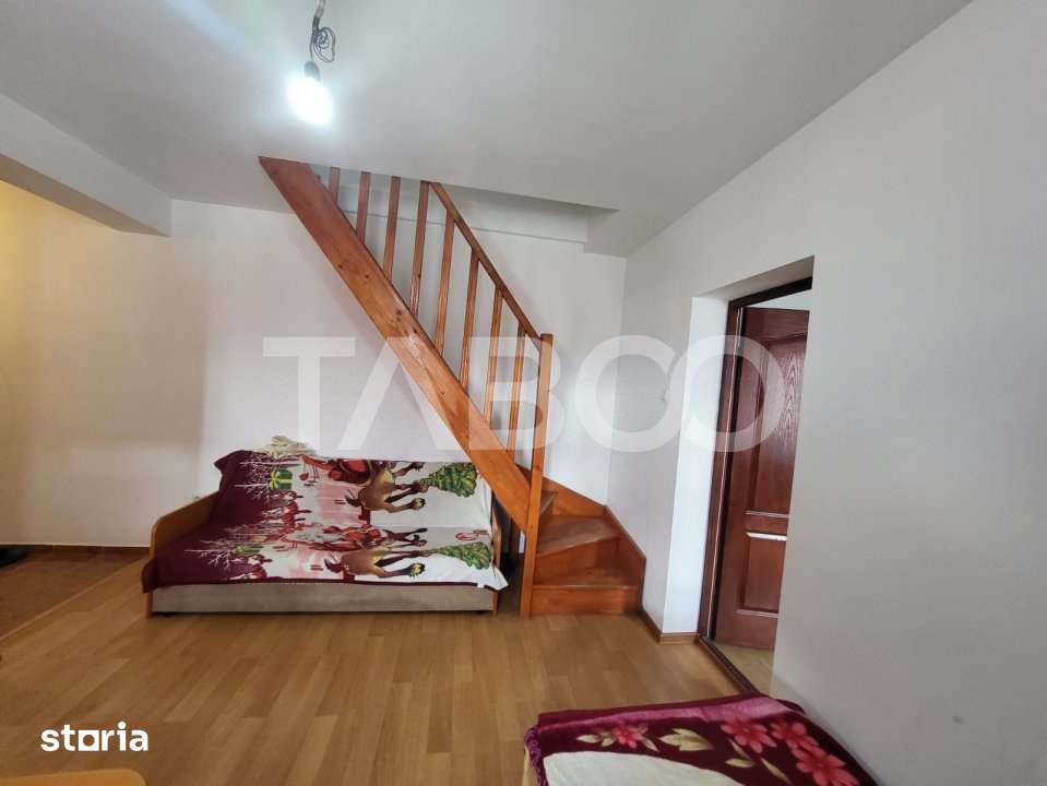 Apartament de vanzare 4 camere pe 2 etaje 84 mp zona Rahovei Sibiu — fotografia 2