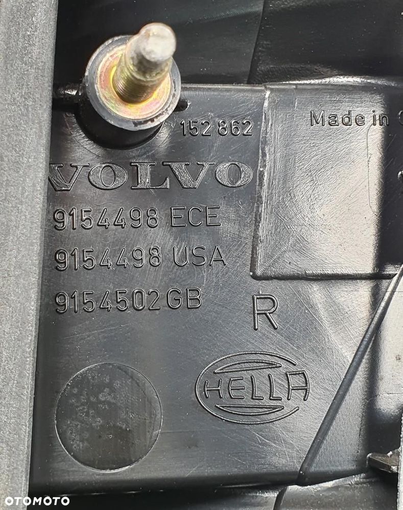 LAMPA PRAWY TYŁ TYLNA VOLVO V70 II LIFT 9154498 152862 EUROPA - 5