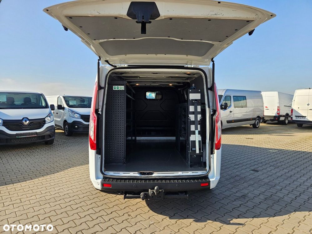 Ford transit-custom L2H1 *49999zł NETTO* Zabudowa warsztatowa 2.0TdCi/131KM - 16