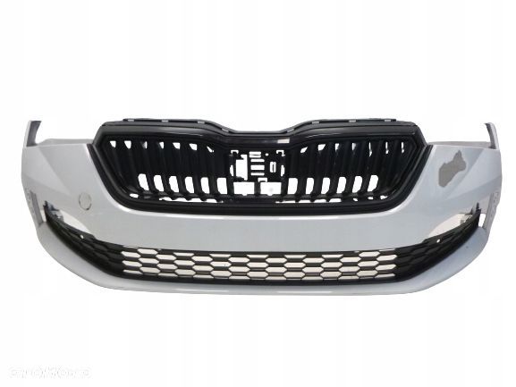 SKODA SCALA ZDERZAK PRZÓD PRZEDNI GRILL ATRAPA CHŁODNICY POD RADAR ORYGINAŁ - 2