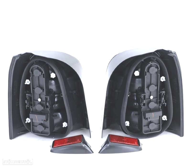 FAROLINS TRASEIROS AUDI A4 B5 AVANT 94-01 ESCURECIDOS - 4