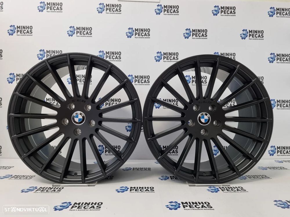 Jantes Look Hamann em 20 Matte Black (5x120) - 1