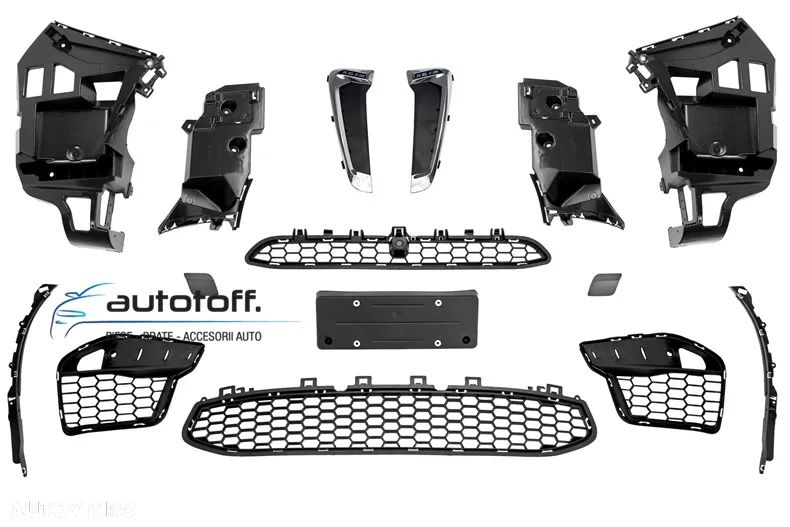 Pachet exterior compatibil BMW X6 F16 (14-19) X6M Design - 4
