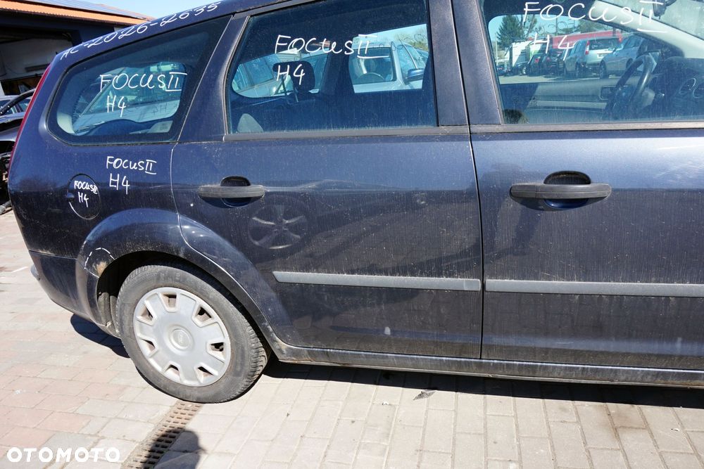 DRZWI TYLNE PRAWE FOCUS II MK2 KOMBI H4  SZARY SEA GREY FORD 2004-2008 - 4