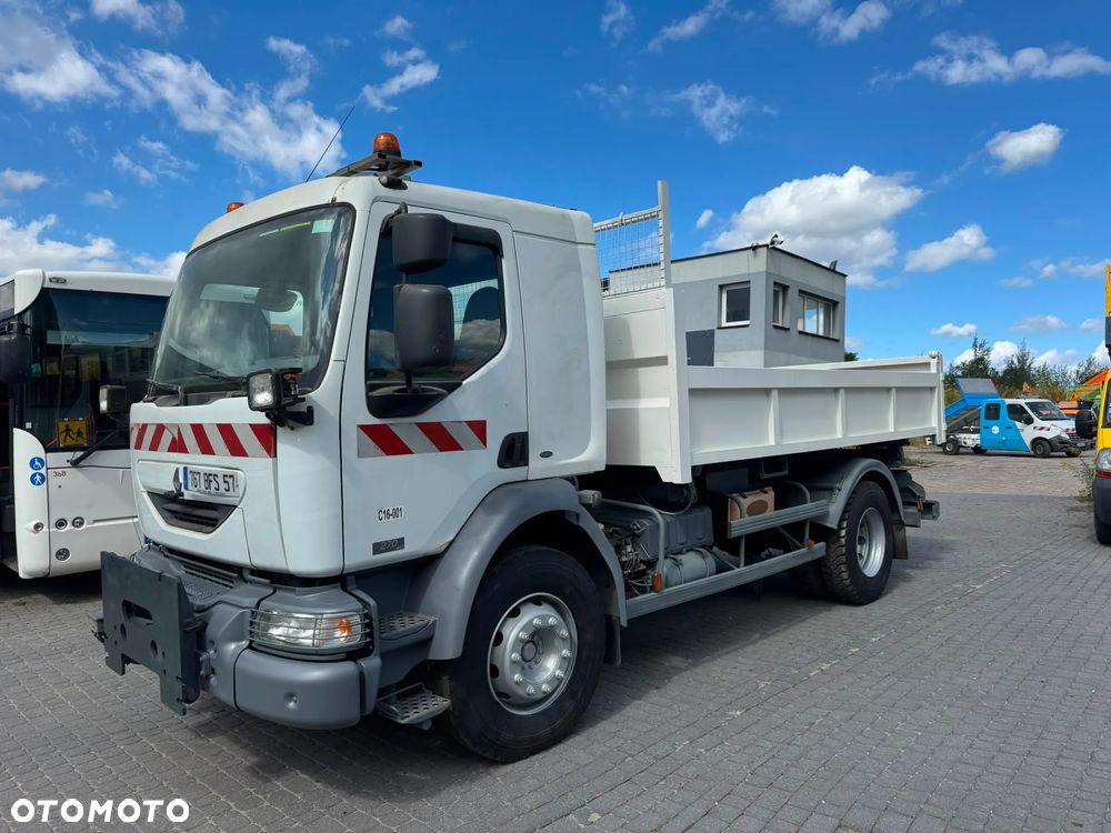Renault Midlum 270DCi Wywrotka 3 str SPECJALNY 16 Tonowy Solarka Piaskarka Pług - 10