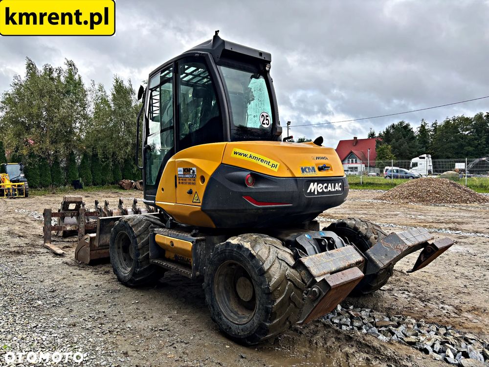 Mecalac 9 MWR KOPARKA KOŁOWA 2018R. MTH: 4086 | MECALAC 11 KOMATSU PW 98 TEREREX TW 95 110 WACKER NEUSON 100 YANMAR - 17