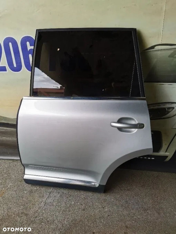 VW TOUAREG 7L 03-09R DRZWI LEWY TYŁ LA7W SREBRNE