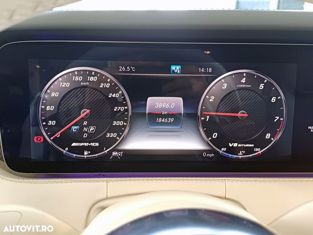 Mercedes-Benz S 63 AMG Coupe 4Matic+ AMG Speedshift 9G-MCT - 33