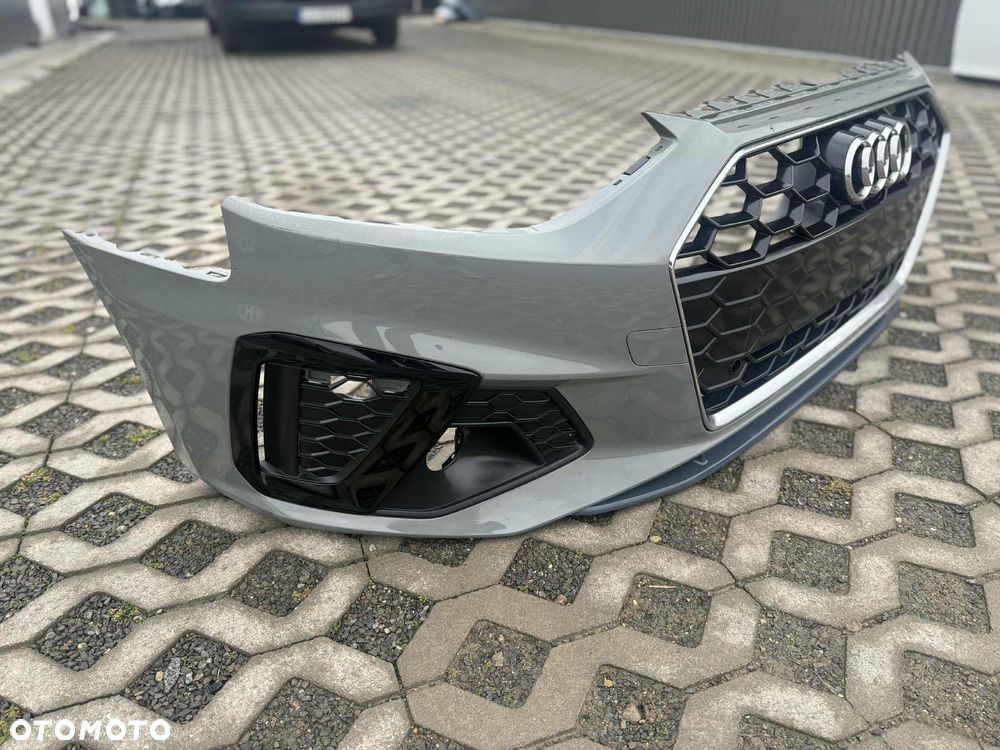 Audi A4 B9 FL Lift S-Line Zderzak Przód Przedni 4xPDC 2019-24 LY7C - 9