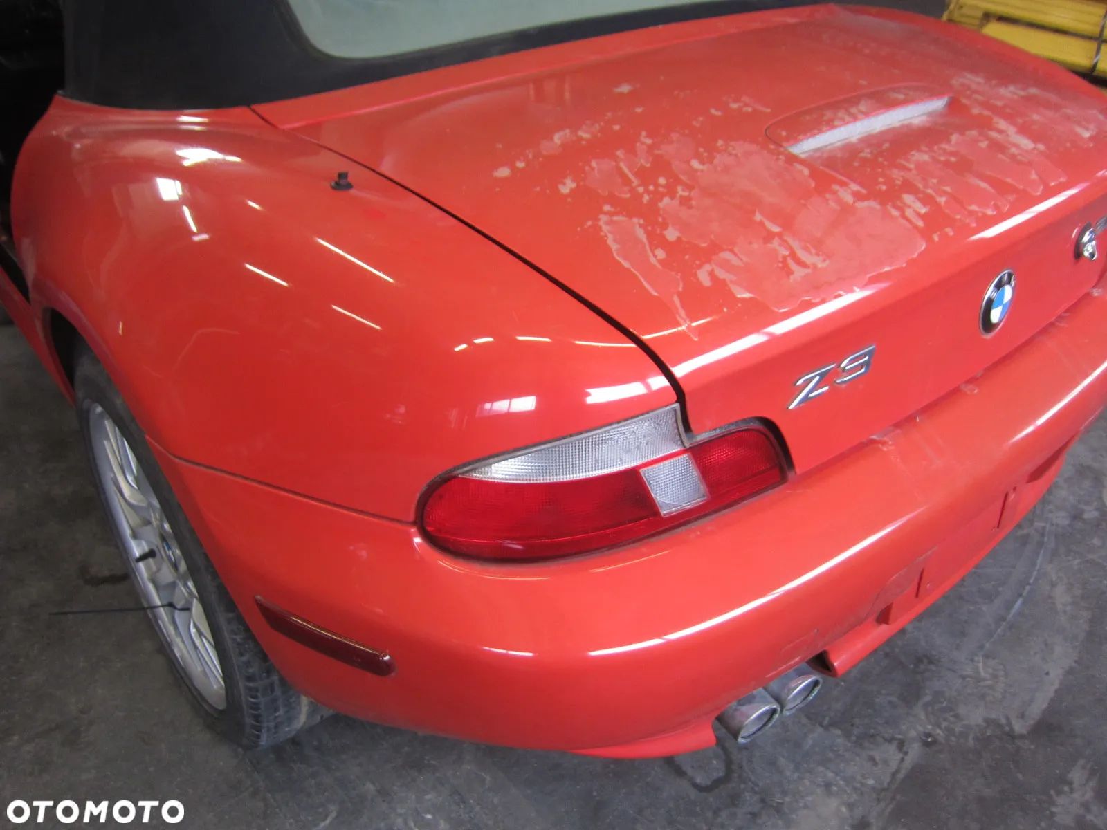 BMW Z3 M54B30 231KM 3.0 NA CZĘŚCI 415 orange-rot EUROPA WARSZAWA Zderzak Drzwi Błotnik Progi - 1