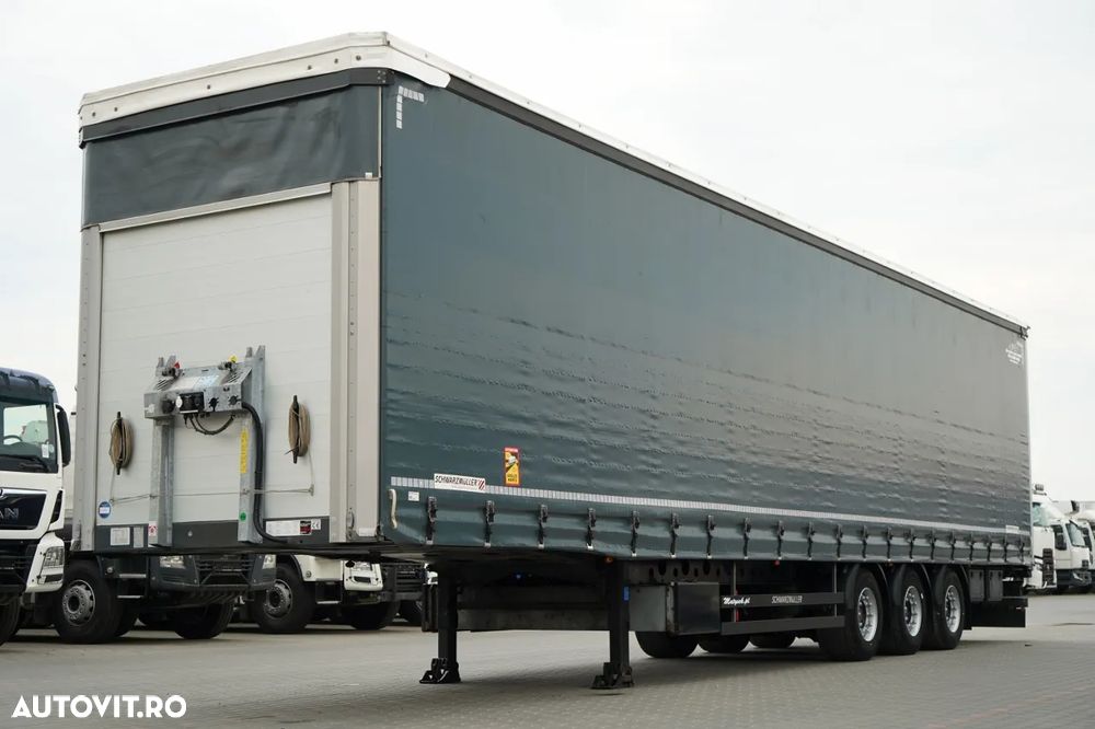 Schmitz Cargobull / CORTINĂ / MEGA / PUNȚĂ RIDICATĂ / PUNȚI SAF / ACOPERIȘ RIDICAT / PRELATĂ ARMATĂ - 3