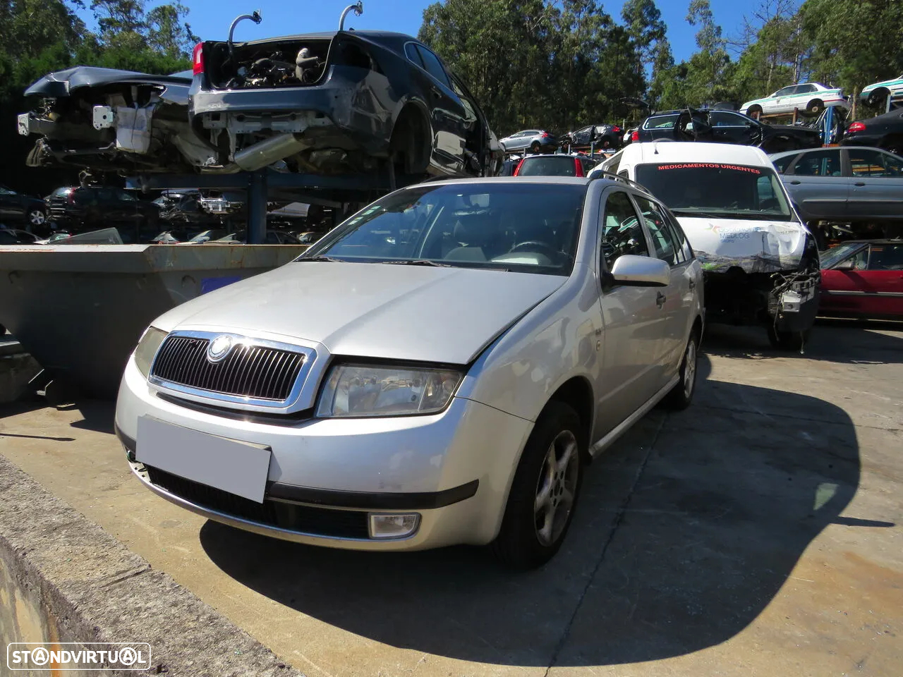 Skoda Fabia I 1.4 (68Cv) de 2003 - Peças Usadas (8587) - 2