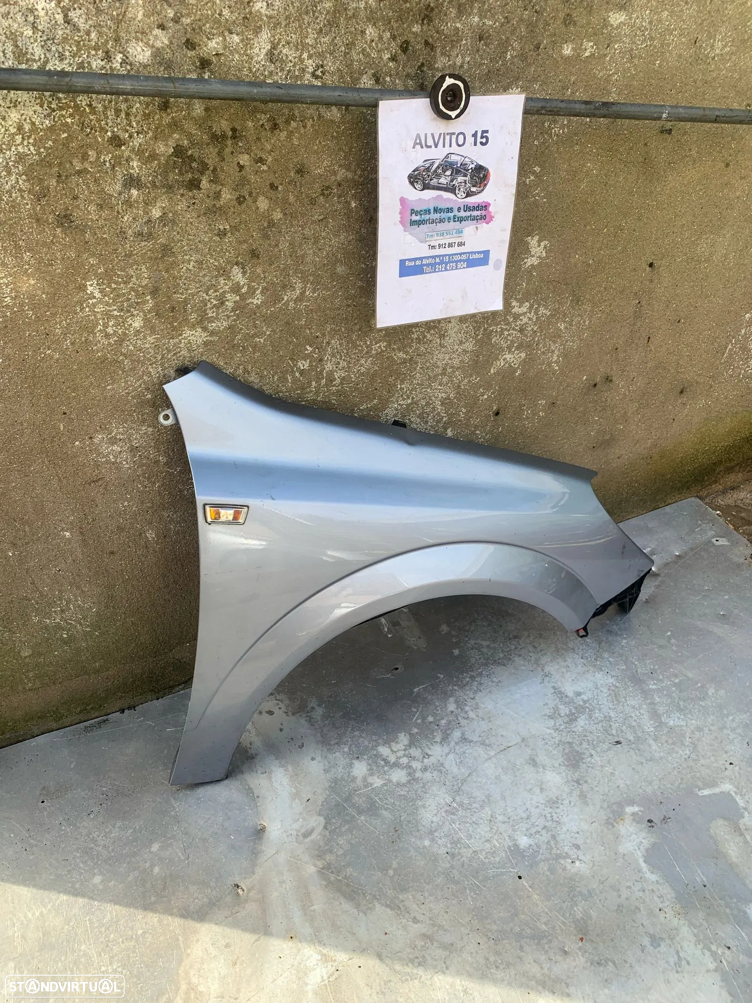 Guarda lamas direito Opel Astra H - 2