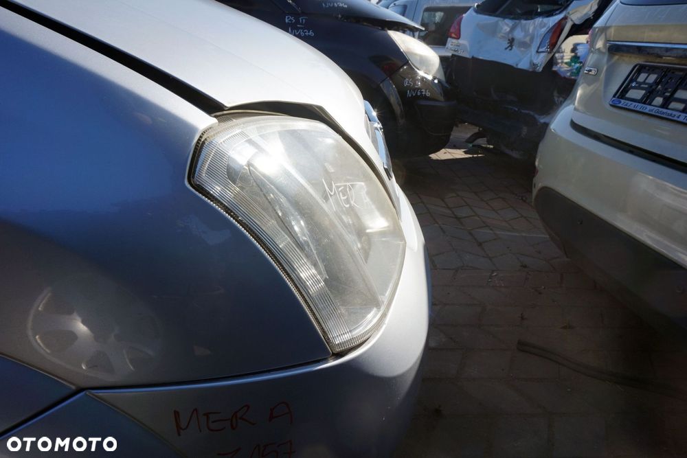 MASKA ZDERZAK BŁOTNIKI LAMPY MERIVA A Z157  OPEL 2003-2005 SREBRNY PRZÓD KOMPLETNY - 20