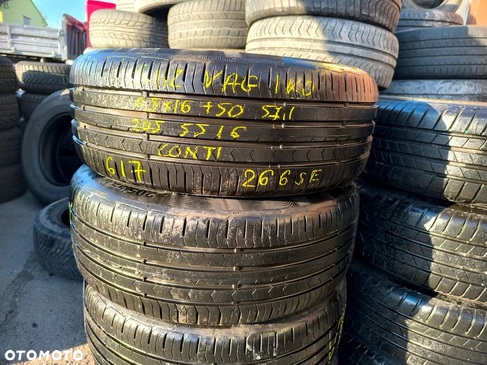 205/55R16 Opony Letnie Lato CONTINENTAL ContiPremiumContact 5 6mm Legnica ALU-RAD 205/55