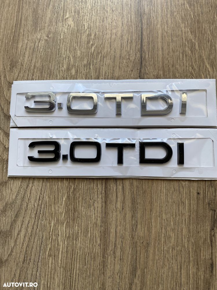 Emblema Embleme Scris Logo Semn Spate Portbagaj 2.0Tdi 3.0Tdi Allroad - 5