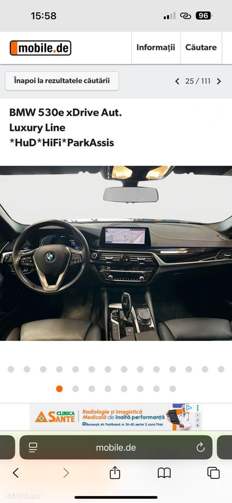 BMW Seria 5 530e xDrive AT PHEV - 38
