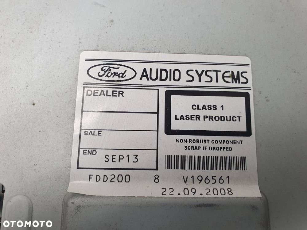 RADIO FABRYCZNE FOCUS MONDEO 8M5T-18C815-AB EU - 4