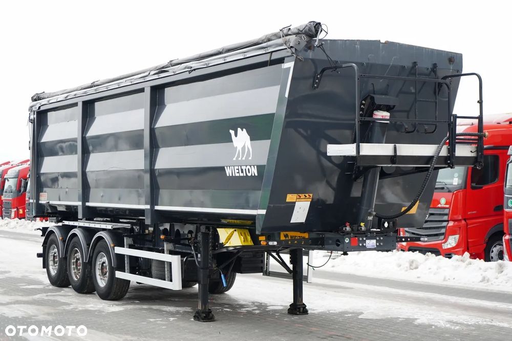 Wielton WYWROTKA / 51 M3 / STALOWA / HARDOX /  OŚ PODNOSZONA / OSIE SAF - 4