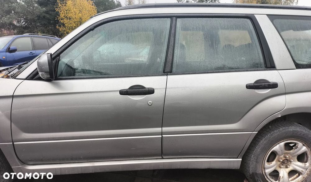 DRZWI PRZÓD LEWY PRAWY BŁOTNIK LUSTERKO LAMPA SZYBA PANEL KOD 45A SUBARU FORESTER II LIFT SG 2,0 AWD - 6
