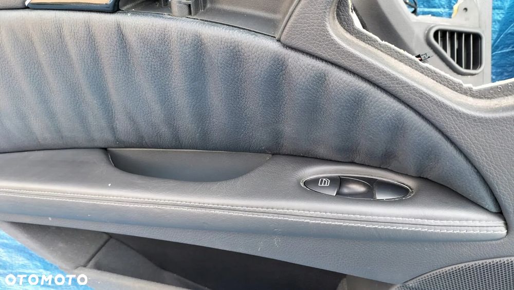 BOCZEK BOCZKI TAPICERKA DRZWI LEWY PRAWY PRZÓD PRZEDNI TYŁ TYLNY 6C37 KOMPLET MERCEDES W211 E55 AMG - 11