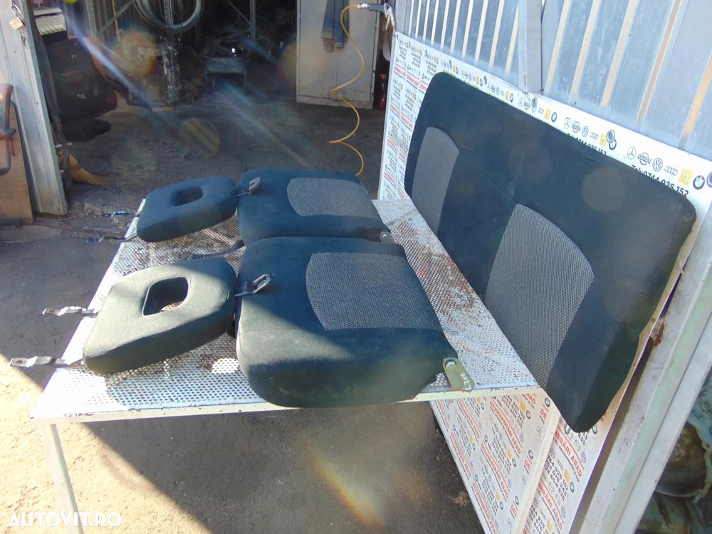 bancheta spate Mitsubishi L200 model dupa 2015 scaune spate 2 locuri l200 fiat fullback - 5