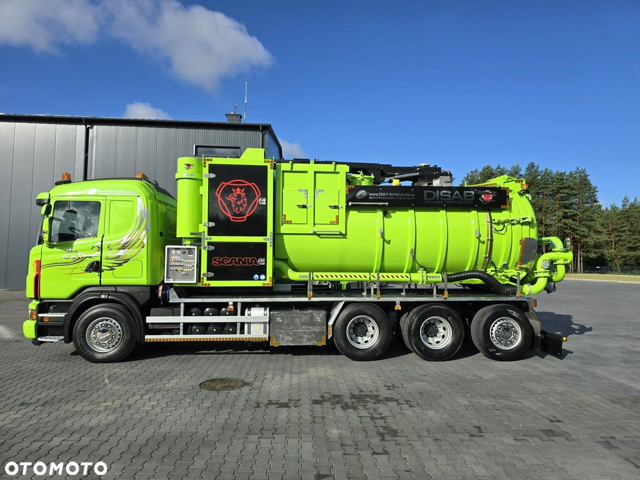 Scania Disab Centurion P210/9 Ładowarka próżniowa ssąco-nadmuchowa - 5