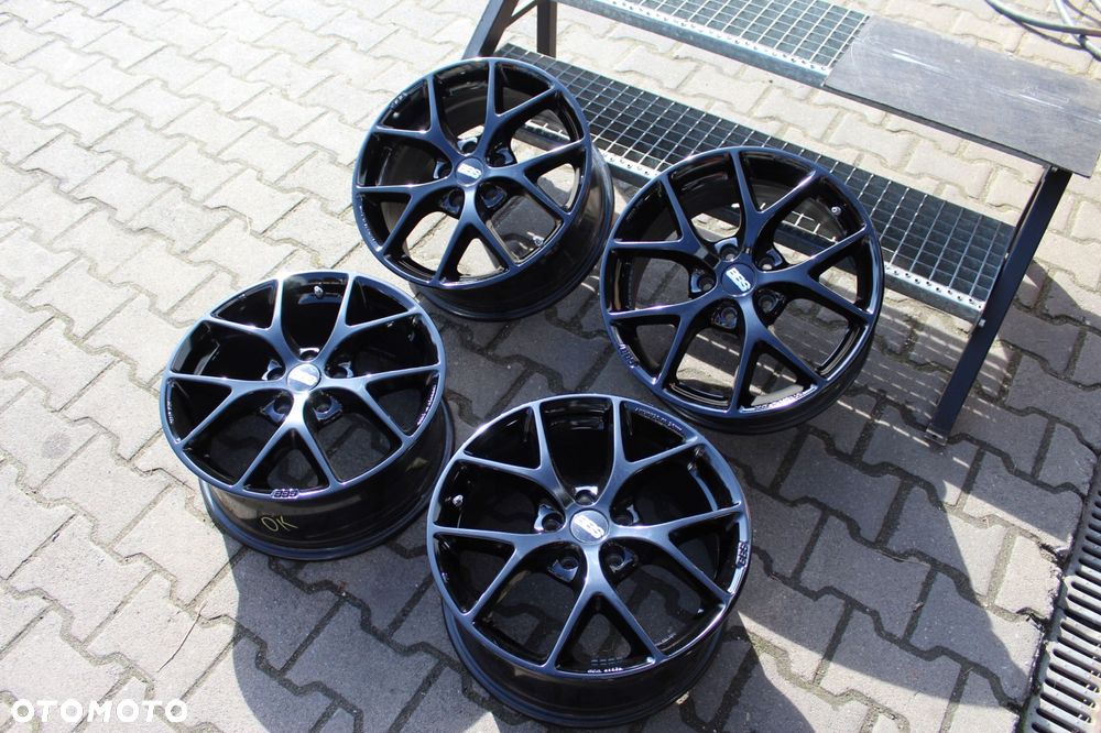bbs sr 17cali 5x112 et45 7,5j bmw audi skoda vw seat - 6