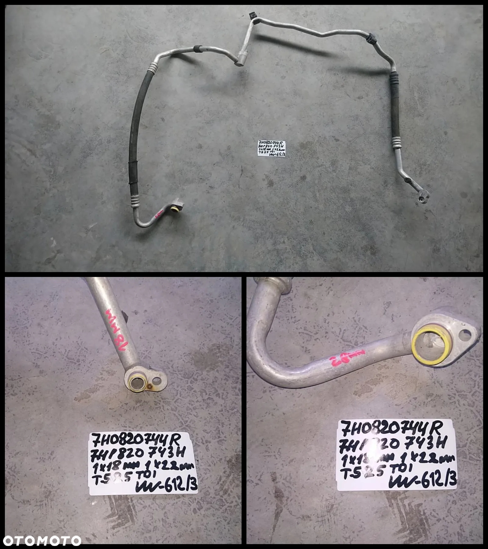 VW AUDI SEAT SKODA PRZEWÓD KLIMATYZACJI NR422-NR-642/4 - 23