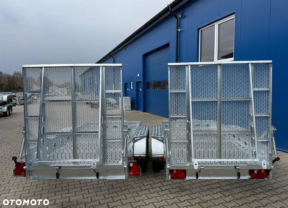 Rydwan przyczepa do transportu mini koparki, minikoparki, - 4