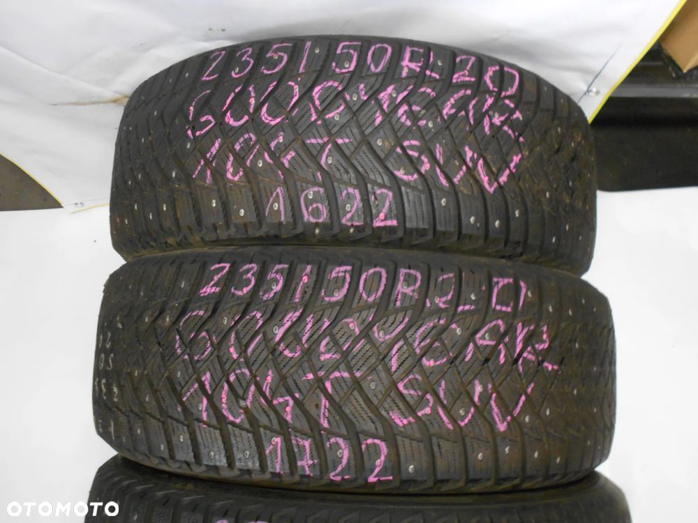 OPONY 235/50R20  / 255/45R20 GOODYEAR ULTRAGRIP ARCTIC 2 SUV DOT 1722 / 2022 9MM ZAKOPANE, NOWY SĄCZ , RABKA ZDRÓJ, BIAŁKA BUKOWINA - 2